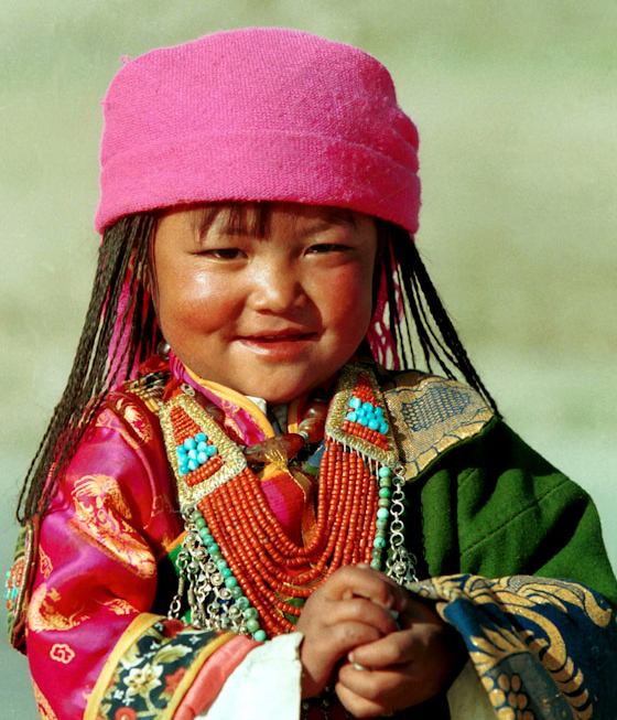 チベットの子供の表情・笑顔(图1)