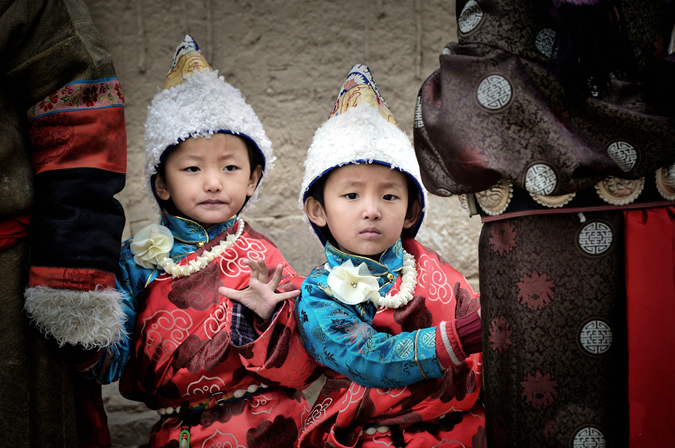 チベットの子供の表情・笑顔(图2)