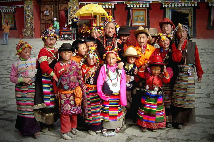 チベットの子供の表情・笑顔(图5)