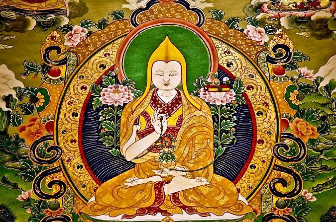 チベット タンカ（仏画）(图1)