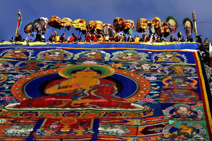 チベット タンカ（仏画）(图4)