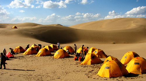 敦煌砂漠キャンプ